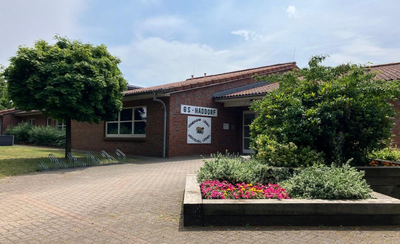 Gebäude der Grundschule Haddorf